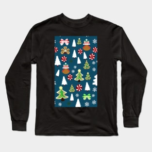 Christmas pattern Long Sleeve T-Shirt